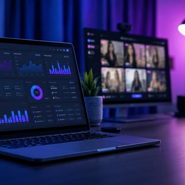 Las m&eacute;tricas esenciales de las webcams para adultos